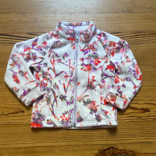 Columbia light purple full zip toddler fleece sweater SIZE 3T