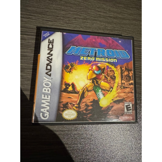 Metroid Zero Mission Game Boy Advance authentic