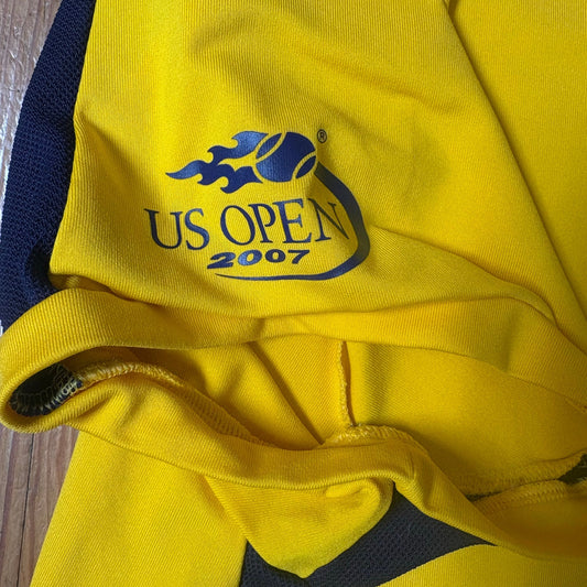 Polo Ralph Lauren US Open 07 yellow performance short sleeve polo shirt SIZE XXL