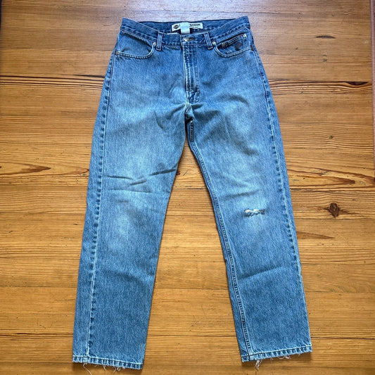 Harley Davidson medium wash straight leg mens jeans SIZE 31X30