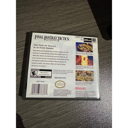 Final Fantasy Tactics Advance (Game Boy Advance,) Authentic