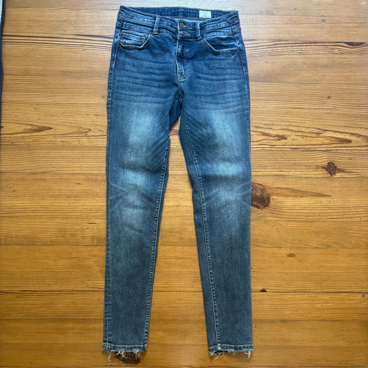 Bridge by Gly medium wash mid rise skinny jeans SIZE 28