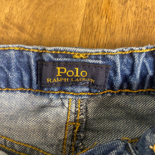 Polo Ralph Lauren medium wash slim boyfriend adjustable denim jeans SIZE 6