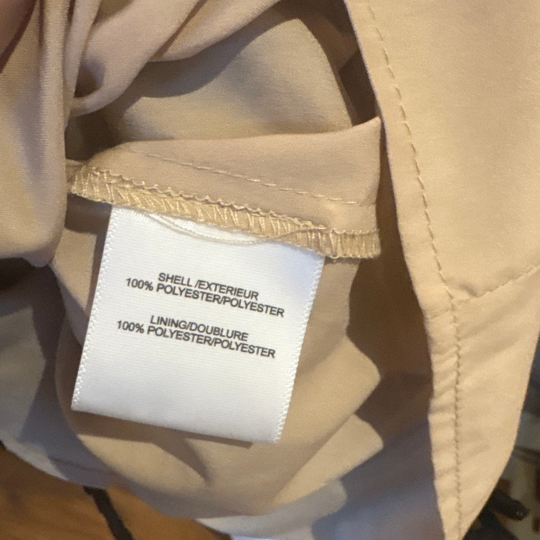 Belle Badgley Mischka black lace overlay halter dress SIZE 0