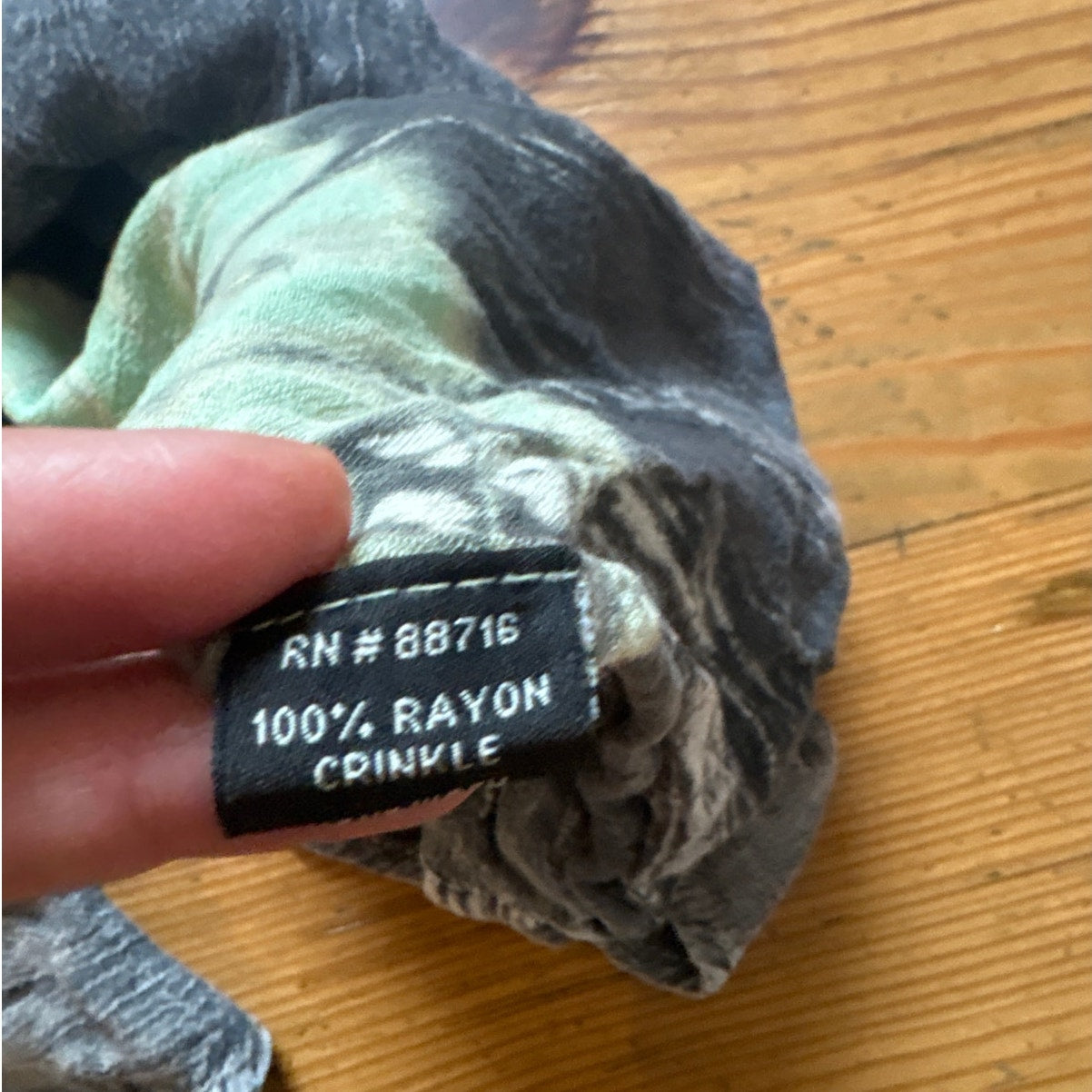 Sunflower black acid wash floral embroidered tie dyed tank dress SIZE L