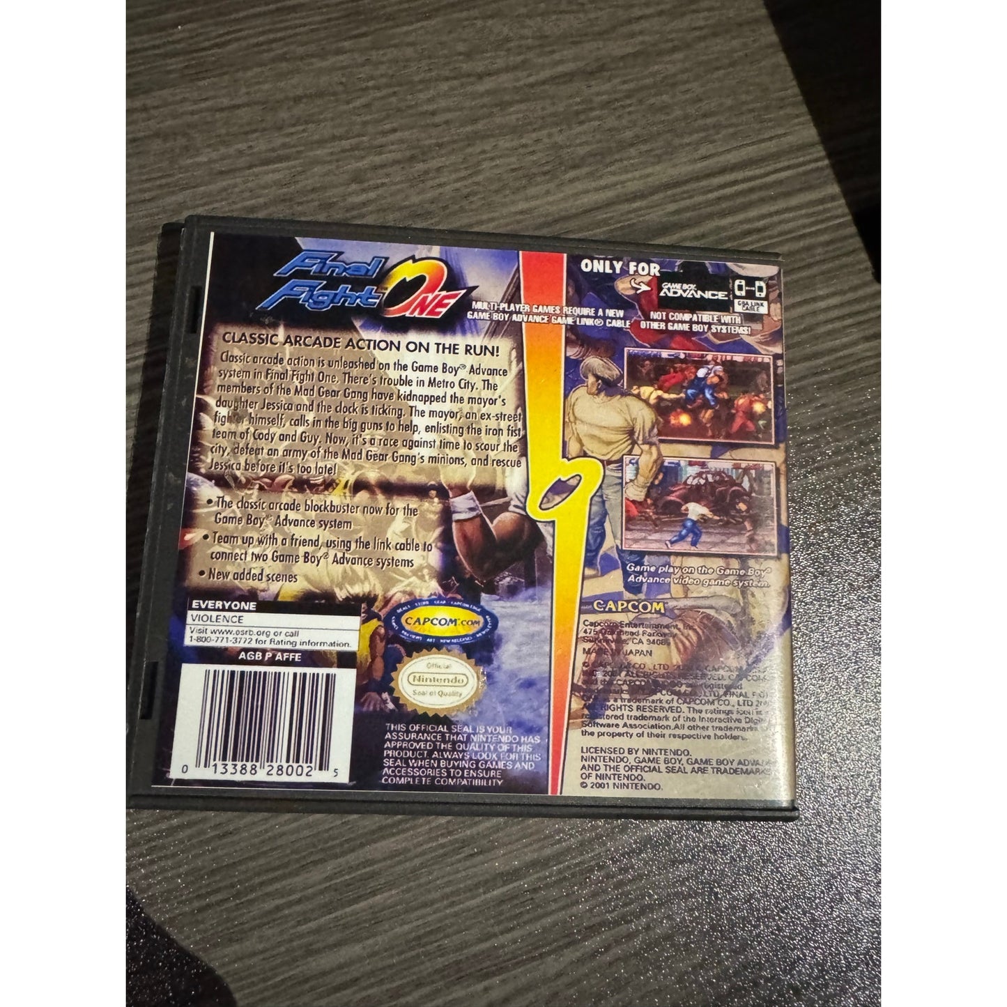 Final Fight One (GBA, 2001 Capcom)