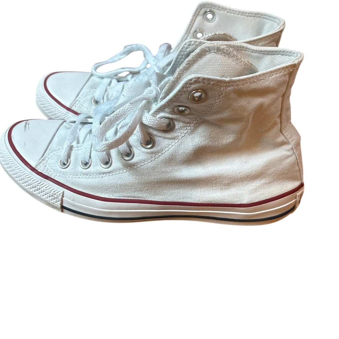 Converse All Star Chuck Taylor white high top unisex sneakers SIZE M7, W9