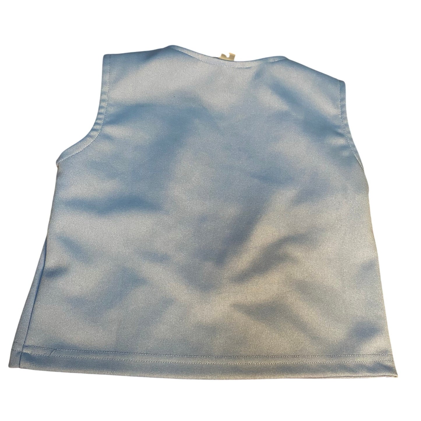 Signature North Carolina Tar Heels blue white sleeveless cheer shirt SIZE 6