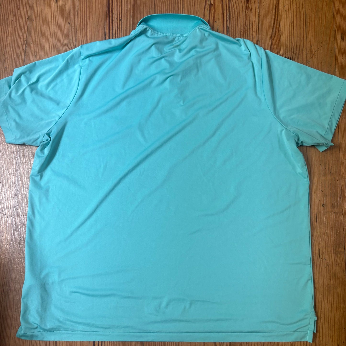 Polo Ralph Lauren teal blue performance short sleeve polo shirt SIZE XXL