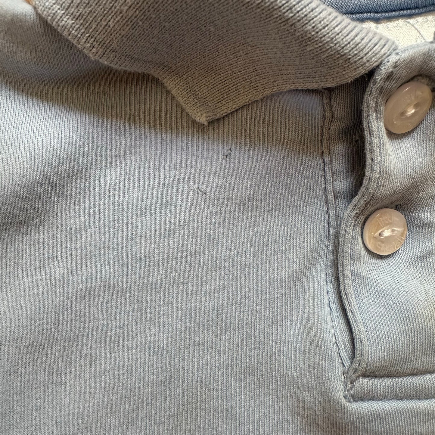 Little English light blue short sleeve pima cotton polo shirt SIZE 4T