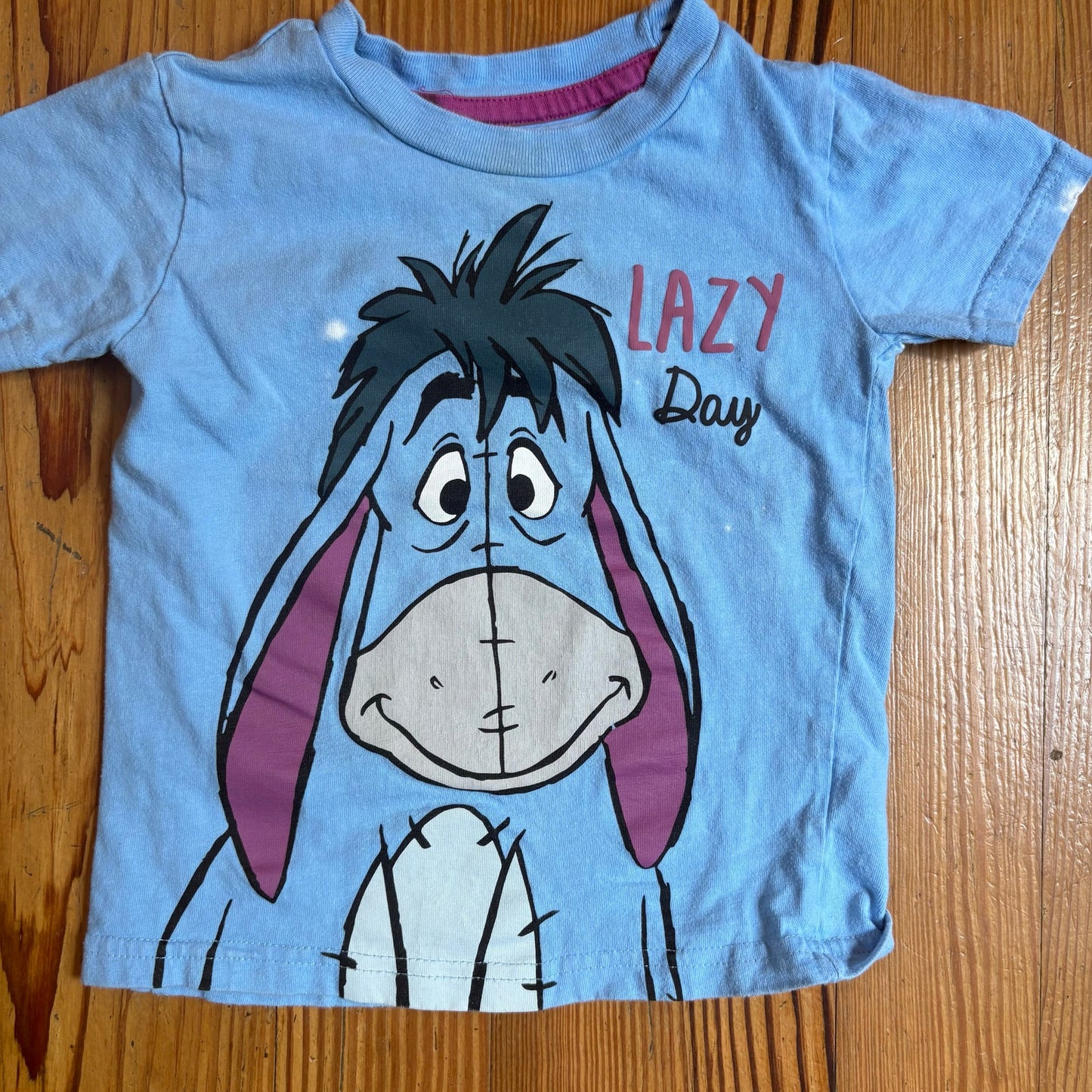 Disney Winnie the Pooh Tigger Eeyore twin baby short sleeve shirts SIZE 2T