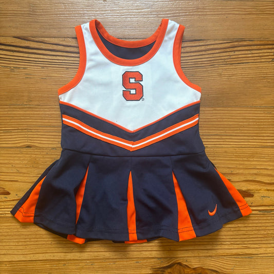 Nike Syracuse Orange navy cheer tank uniform baby dress SIZE 18M