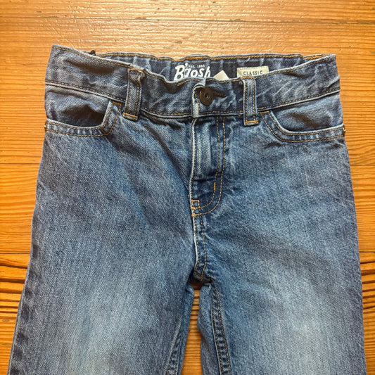 OshKosh B'gosh medium wash wide leg adjustable classic fit jeans SIZE 18M