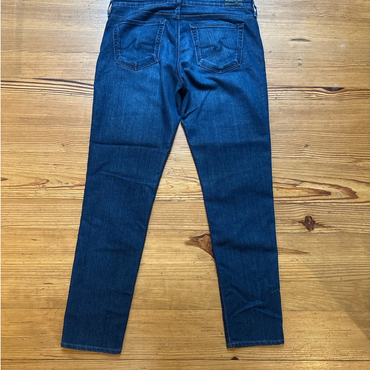 Adriano Goldschmied The Stilt slim dark wash low rise jeans SIZE 31