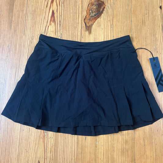 NWT Kyodan black pleated athletic shorts skirt SIZE S