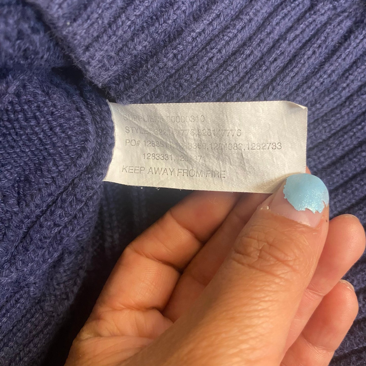 Polo Ralph Lauren dark navy cable knit v neck pullover boys sweater vest SIZE 6