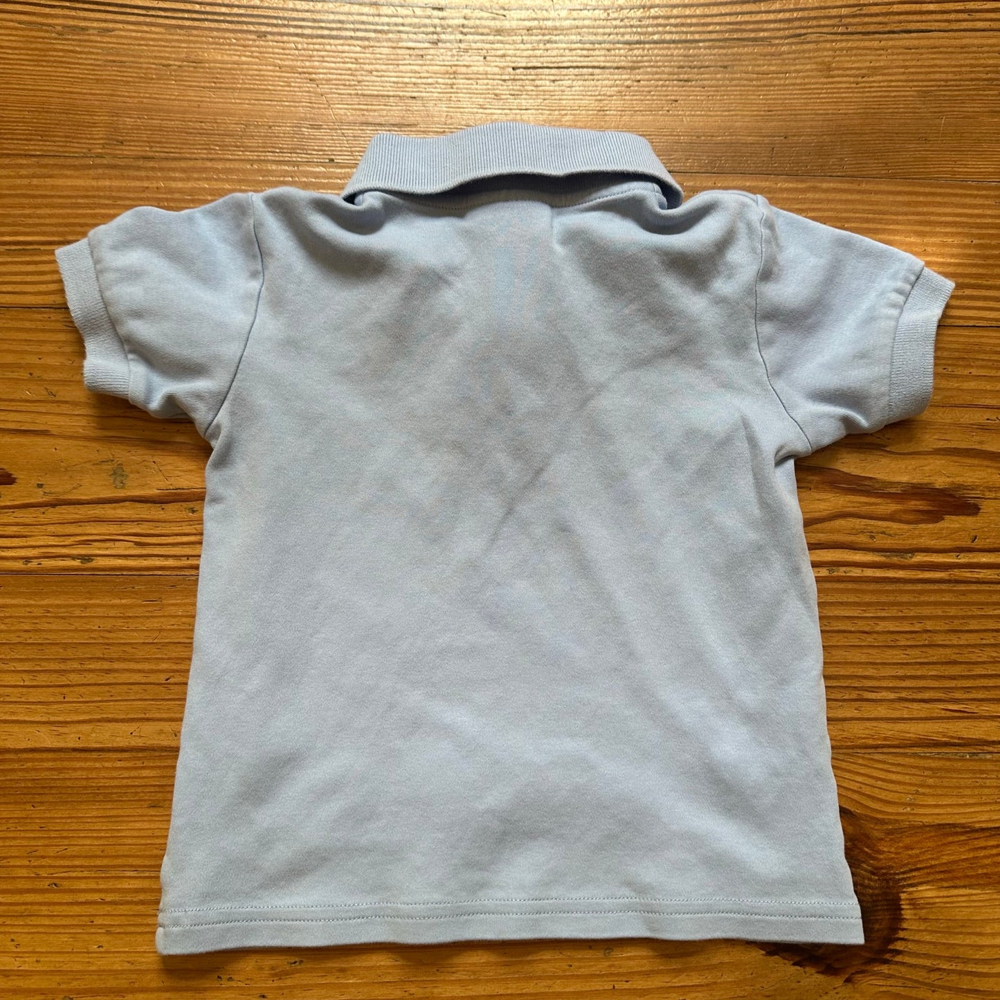 Little English light blue short sleeve pima cotton polo shirt SIZE 4T