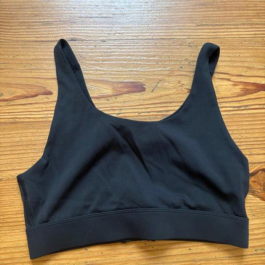 Outdoor Voices black open back clasp closure sports bra top SIZE S