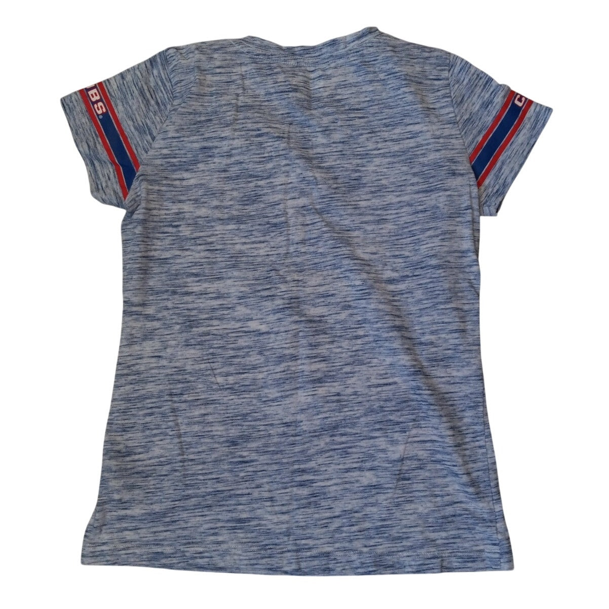 New Era Chicago Cubs blue graphic sequin short sleeve youth shirt SIZE L