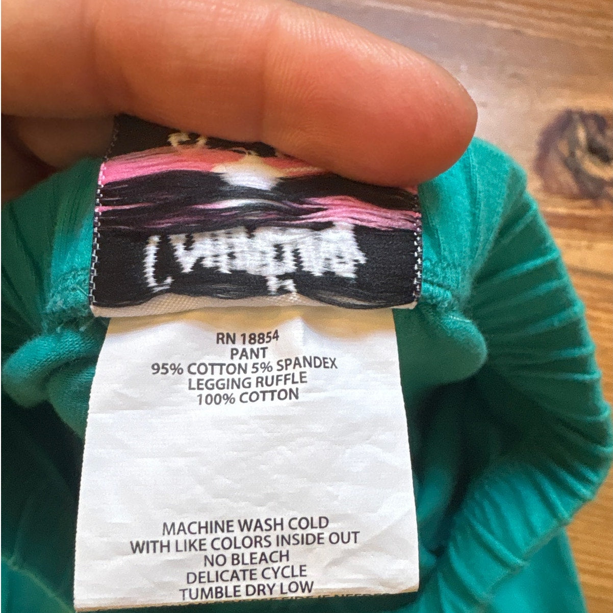 Counting Daisies brown polkadot colorful ruffle teal long sleeve pant set SIZE 4