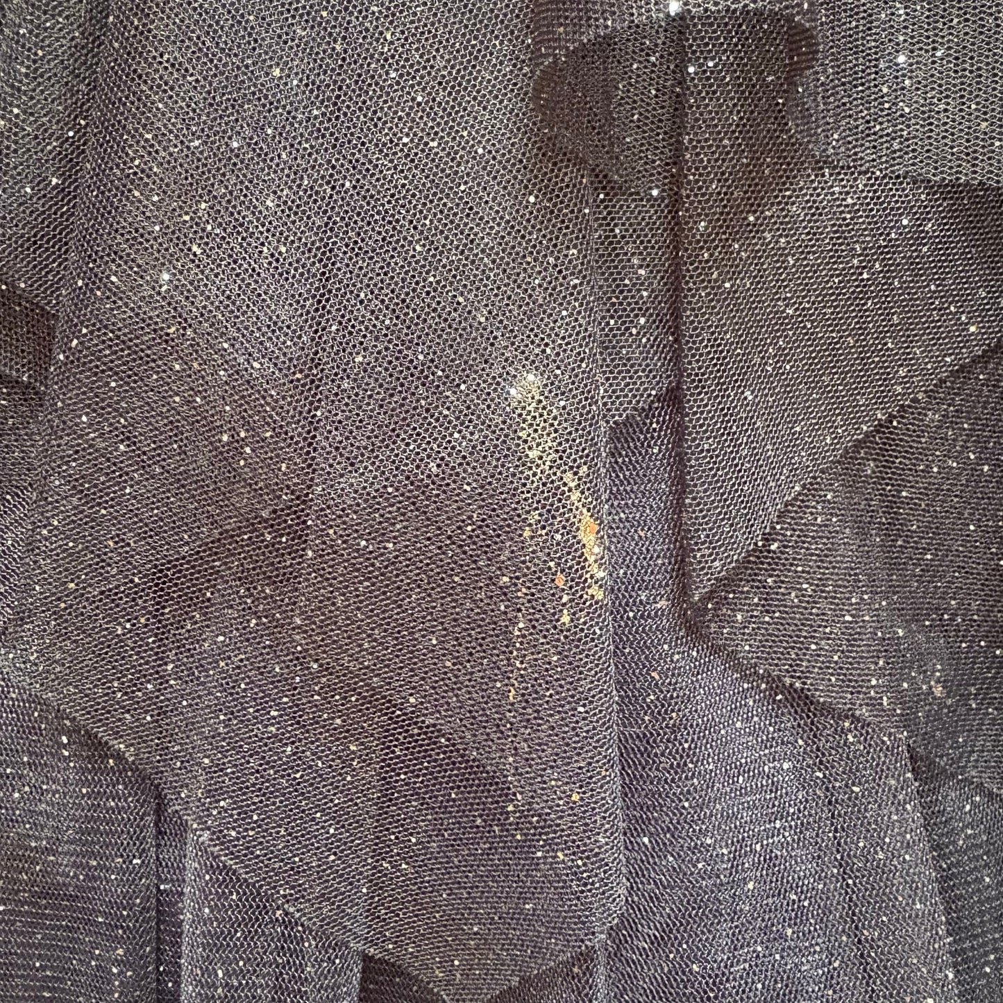 Jona Michelle navy blue silver glitter tutu toddler formal dress SIZE 2T