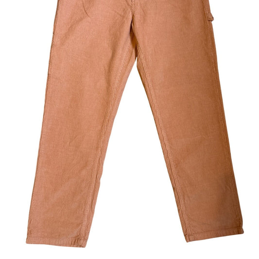 BDG Corduroy peach orange slim straight carpenter pants SIZE 28