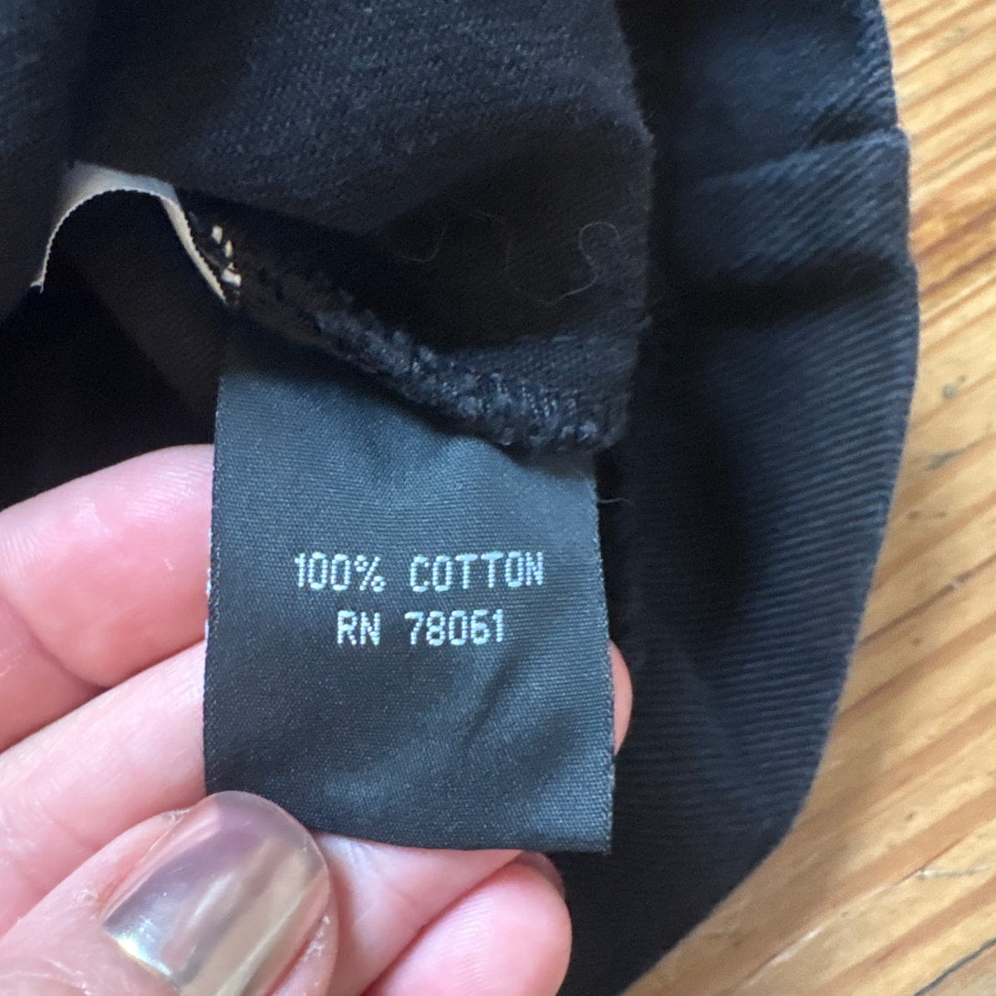 Tripp NYC rare black sleeveless zip straight jacket punk vest SIZE 2X