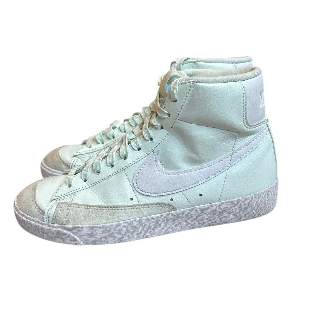 Nike Blazer Mid '77 mint green high top womens sneakers SIZE 8
