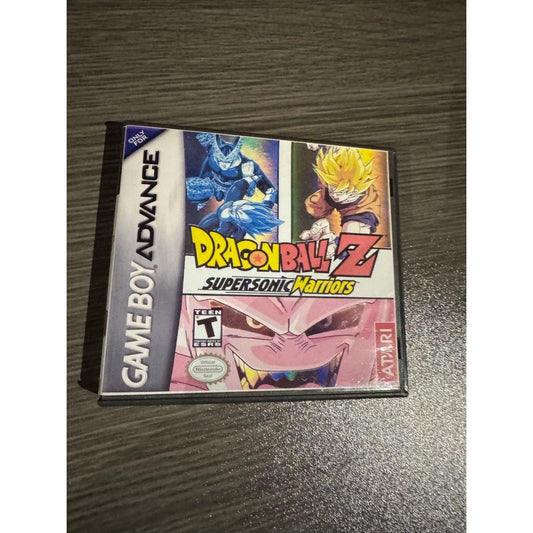 Dragon Ball Z Supersonic Warriors GBA Video Game Gameboy Advance 2004 DBZ