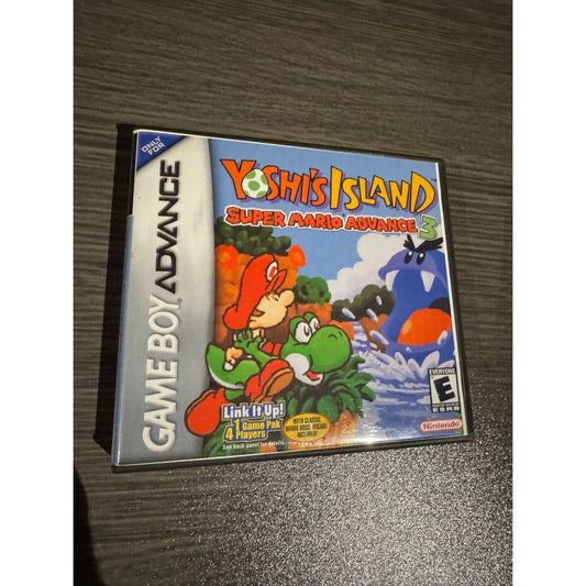 Super Mario Bros Advance 3 Yoshi's Island Nintendo Game Boy GBA
