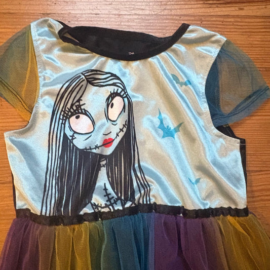 Disney Nightmare Before Christmas short sleeve long sleep dress SIZE 8