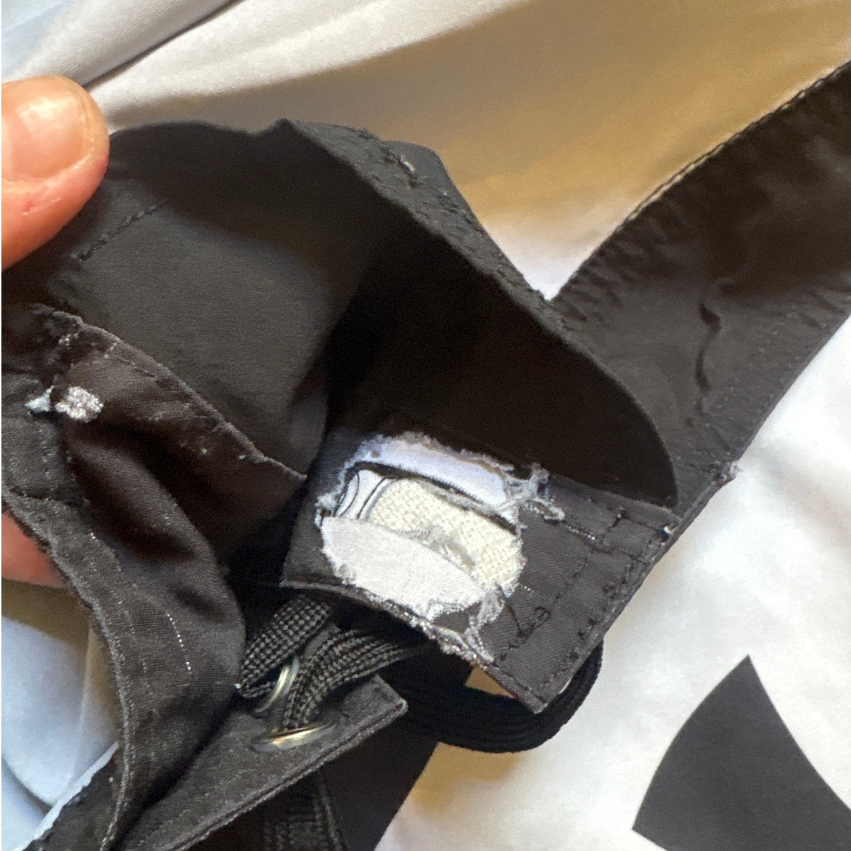 DC y2k black white logo tie waist mens shorts SIZE 30