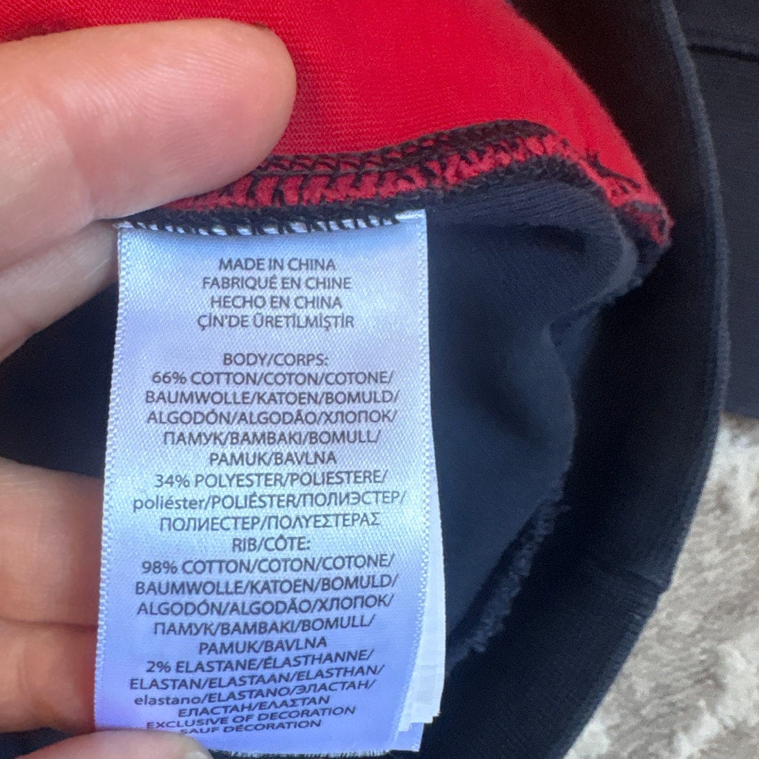 Polo Ralph Lauren dark navy quarter zip pullover mens sweater SIZE XL