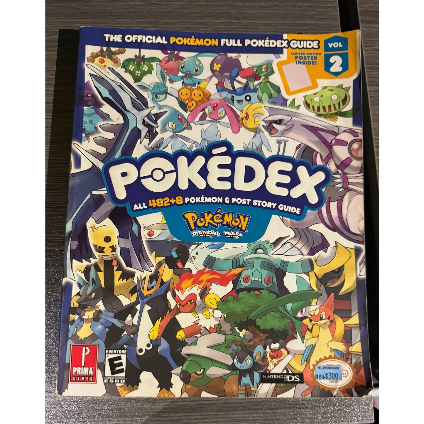 The Official Pokémon Full Pokedex Guide Vol. 2 2007 Diamond and Pearl Book