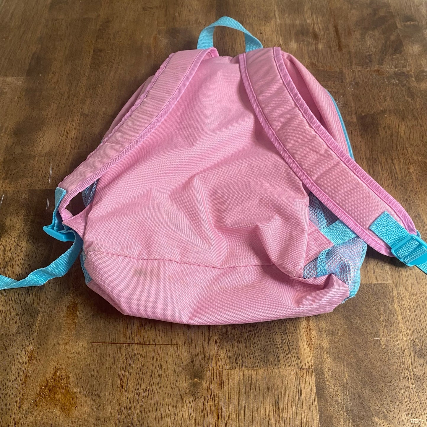 Peppa Pig light pink Peppa graphic adjustable double pocket backpack