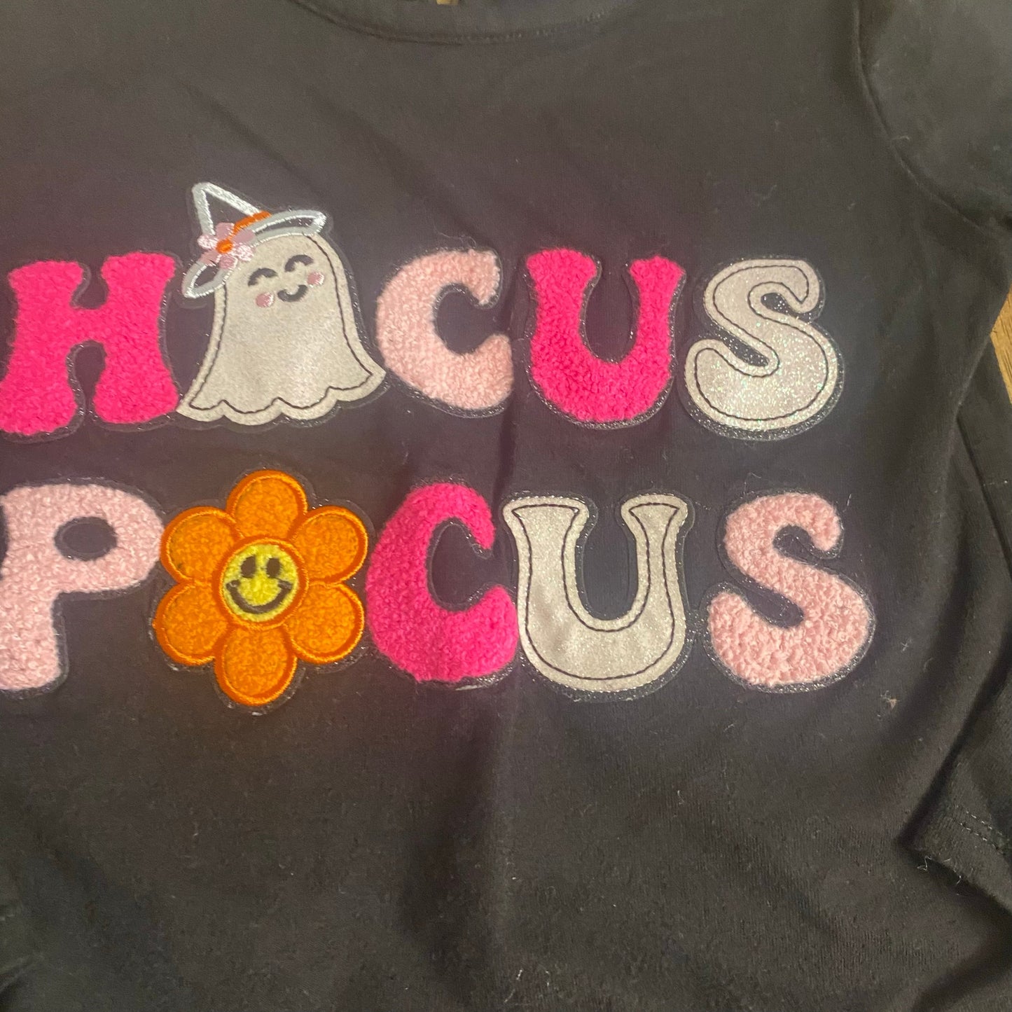 Counting Daisies Halloween Hocus Pocus long sleeve long sleeve tutu top SIZE 7