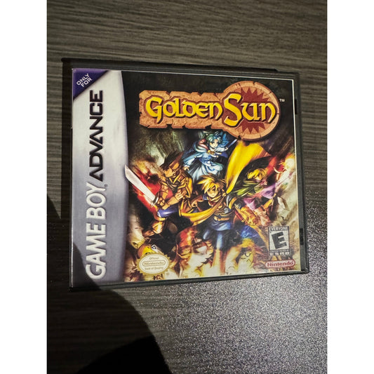 Golden Sun GameBoy Advance (Nintendo GBA, 2002)