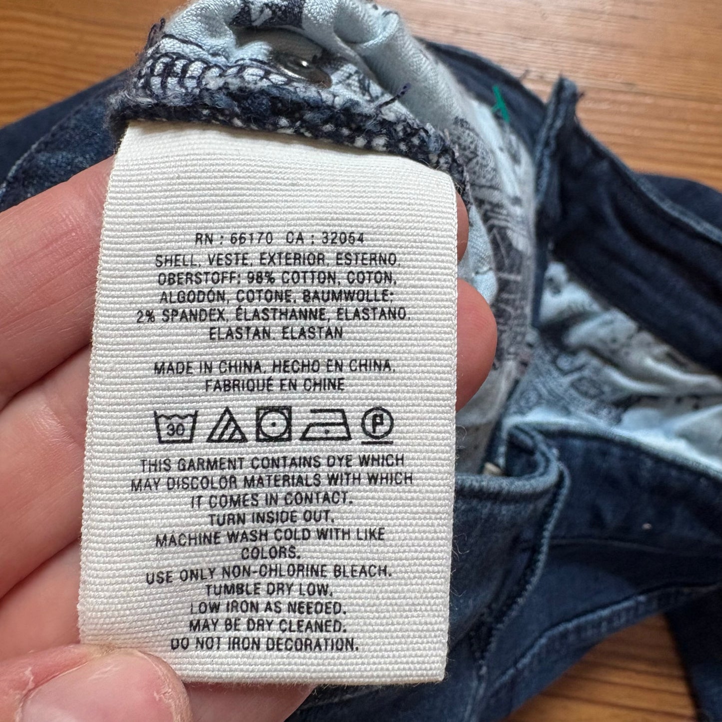 NWT Pilcro Anthropologie dark wash slim boyfriend sequin floral jeans SIZE 27