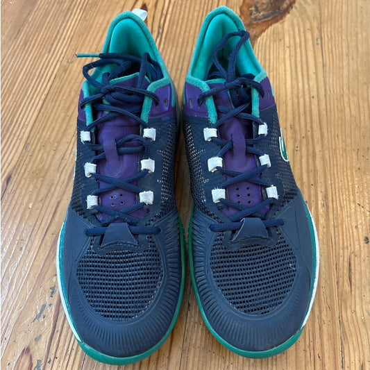 Lacoste AG-LT21 Ultra navy green mens tennis shoe SIZE 10.5