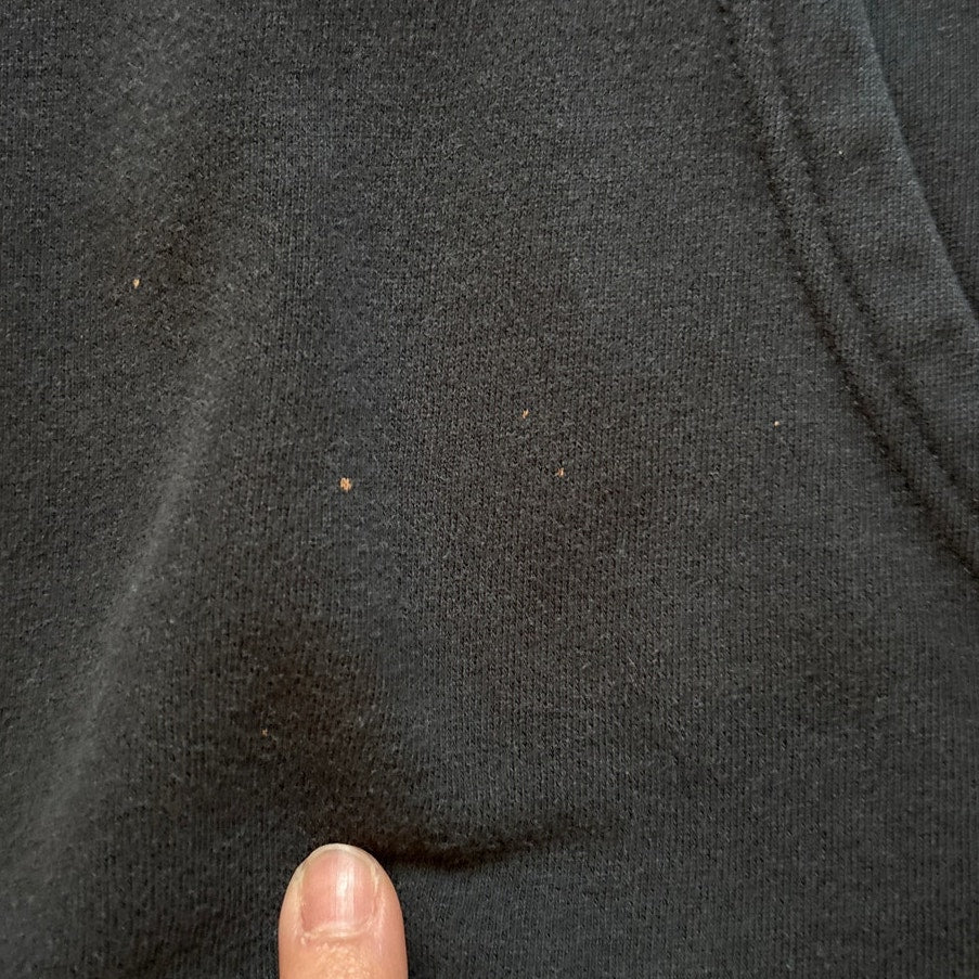 HUF black pullover large prism back graphic mens hoodie SIZE L