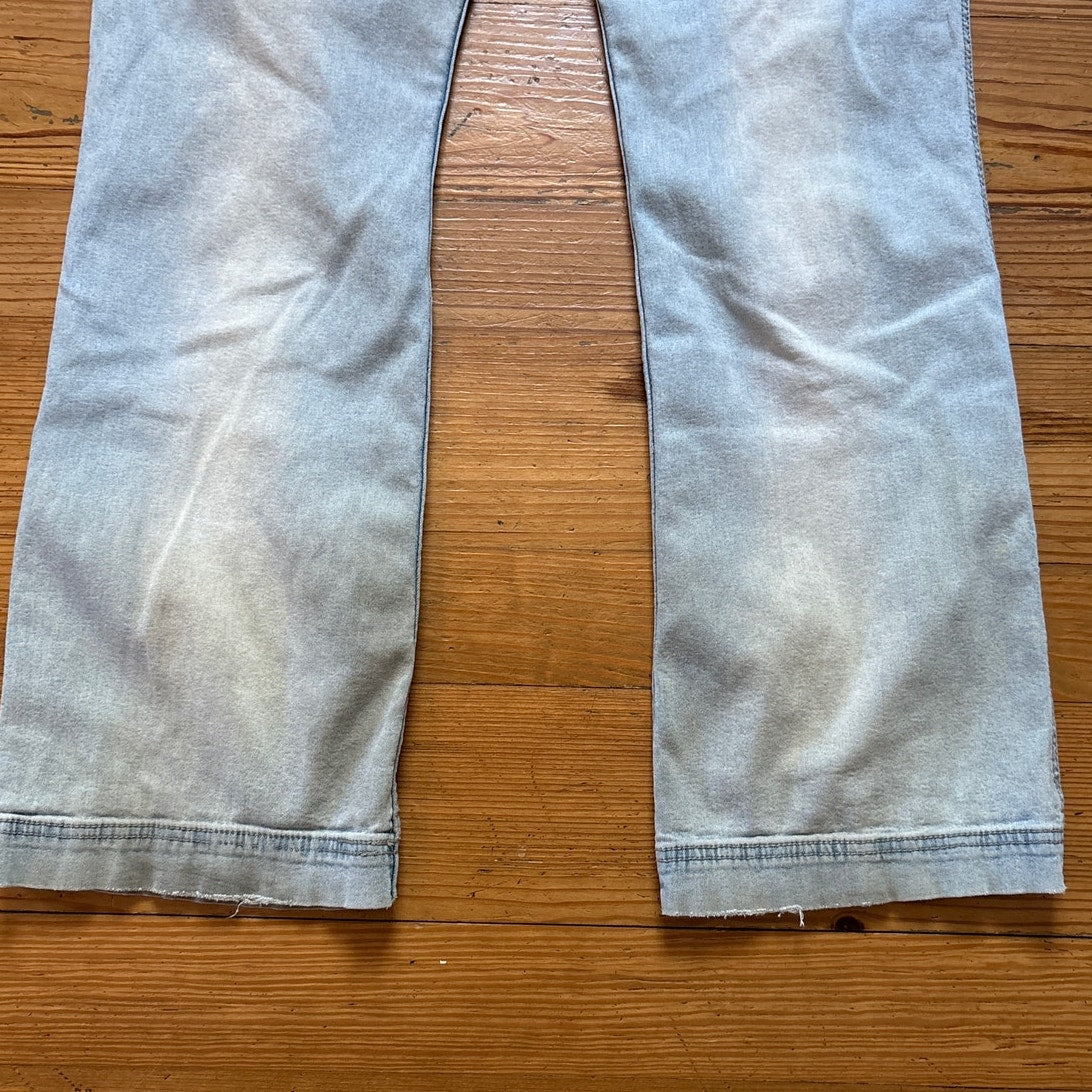 Ecko Red y2k light wash denim low rise straight leg jeans SIZE 13