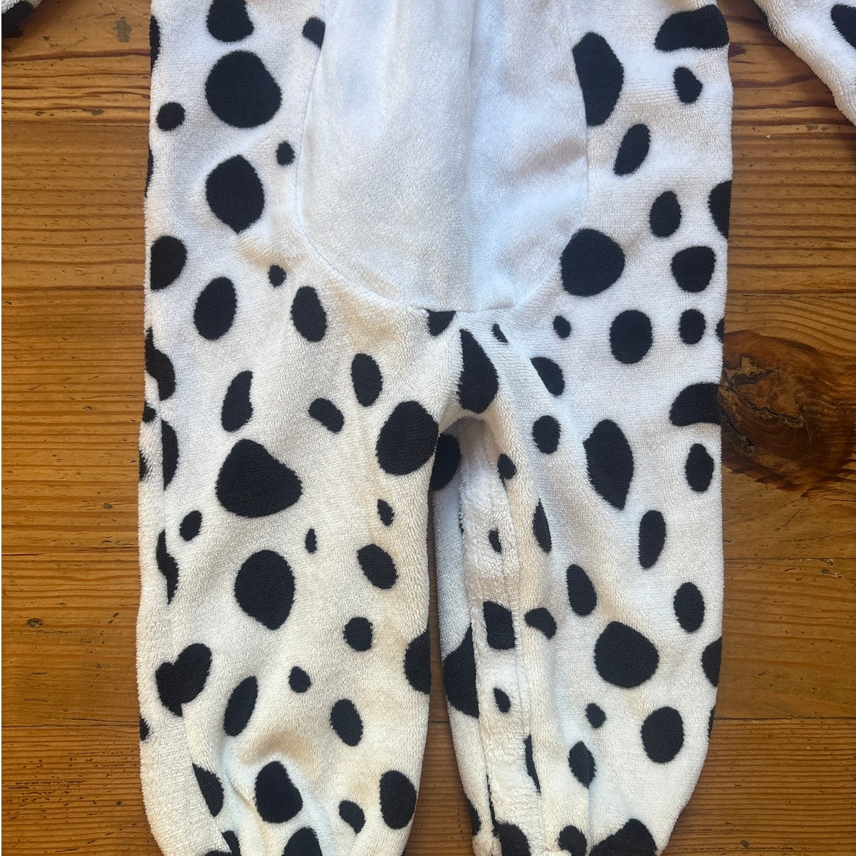 Disney 101 Dalmatians white black spotted dog red collar costume SIZE 12-18M