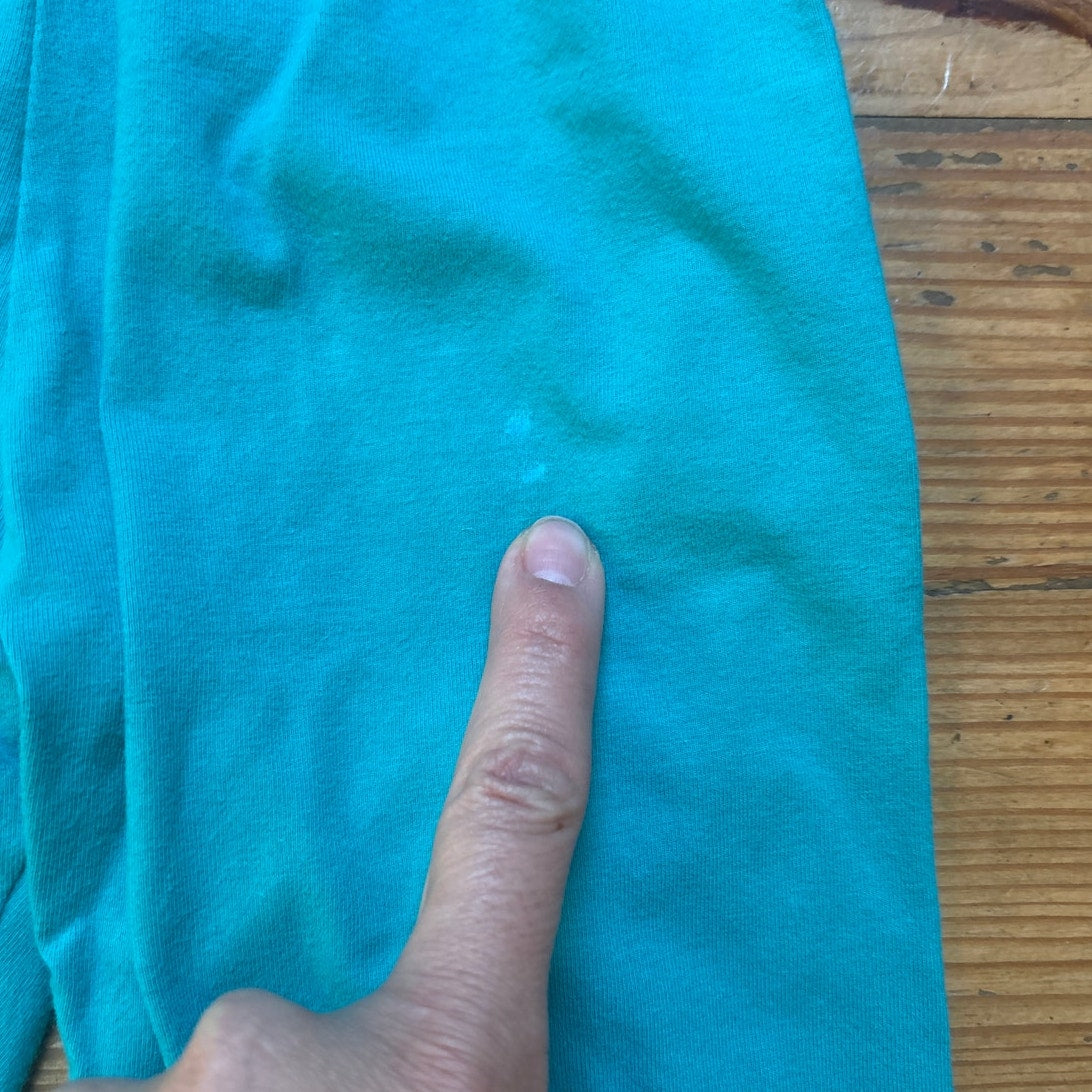 Counting Daisies brown polkadot colorful ruffle teal long sleeve pant set SIZE 4