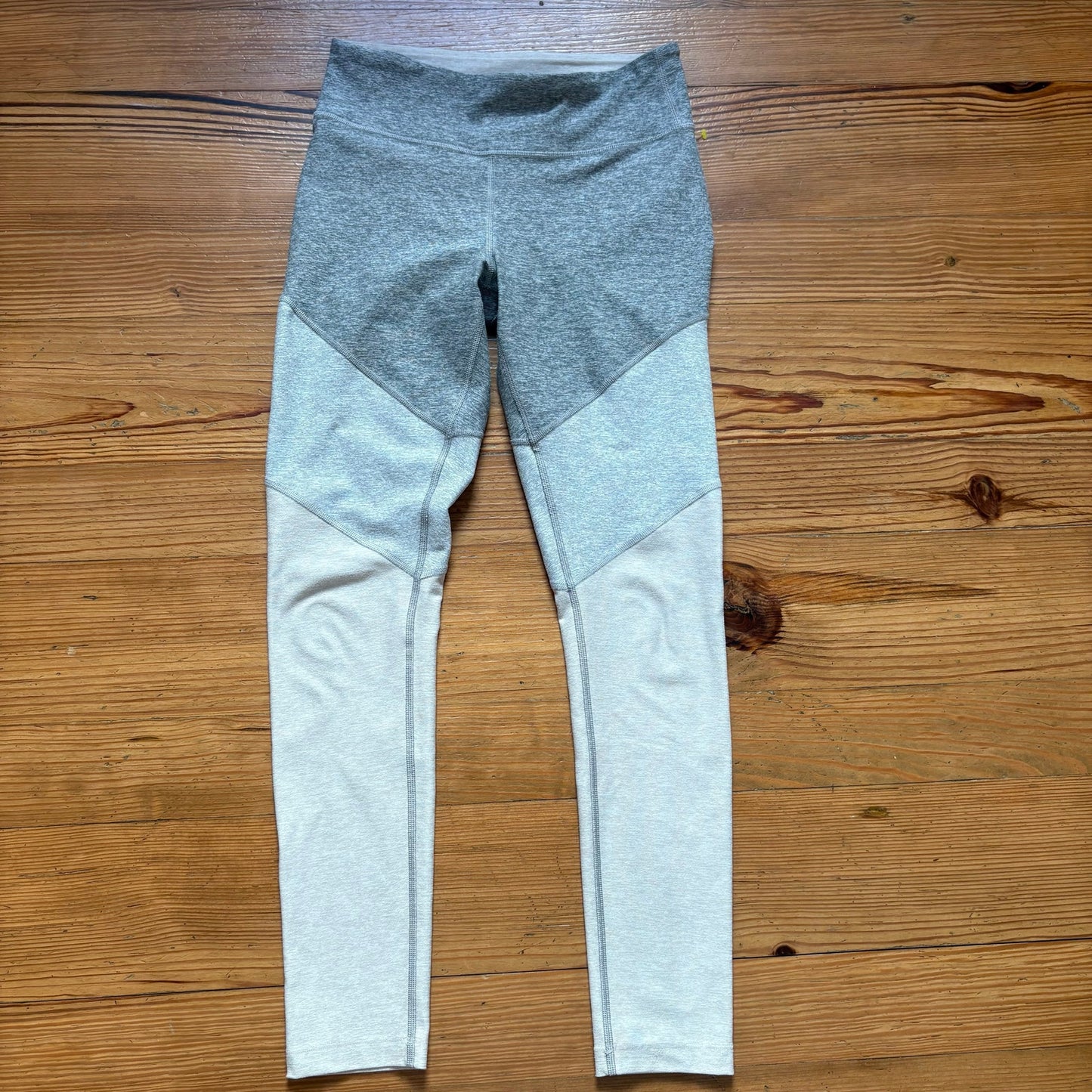 Outdoor Voices gray gradient mid rise full length leggings SIZE S