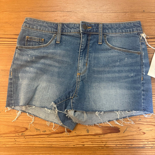 NWT Universal Thread medium wash high rise shortie jean shorts SIZE 4
