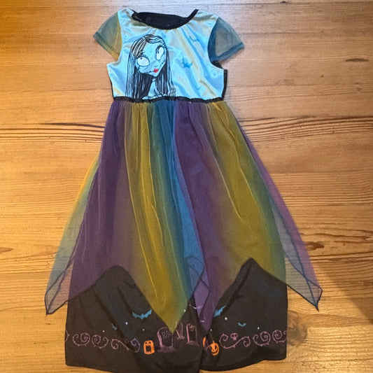 Disney Nightmare Before Christmas short sleeve long sleep dress SIZE 8