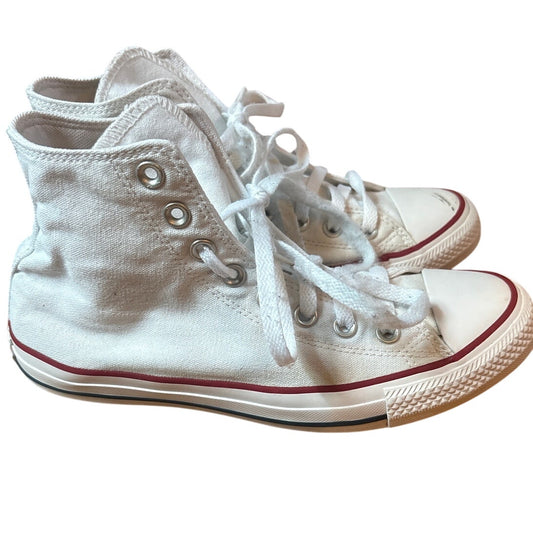 Converse All Star Chuck Taylor white high top unisex sneakers SIZE M7, W9
