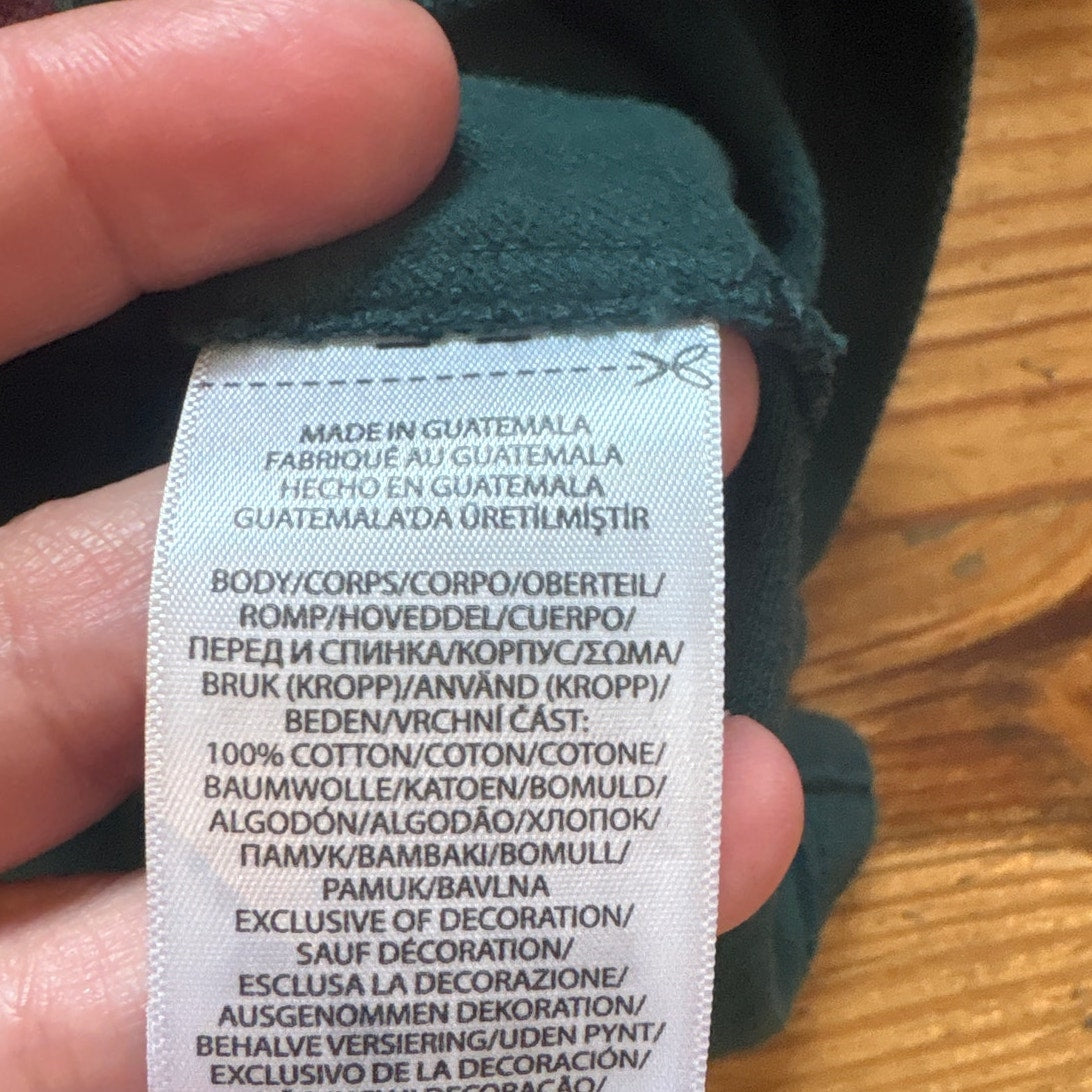 Polo Ralph Lauren navy green color block large pony short sleeve polo SIZE 3T