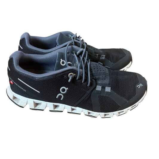 On Cloud black white elastic lace Cloud 6 womens athletic sneakers SIZE 6