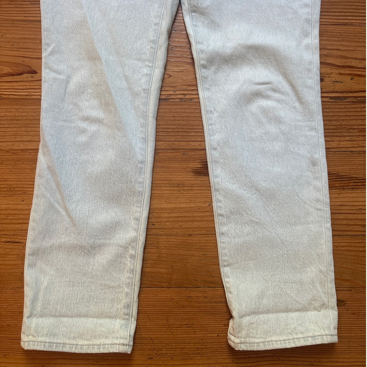 Madewell light wash denim perfect vintage high rise straight leg jeans SIZE 27